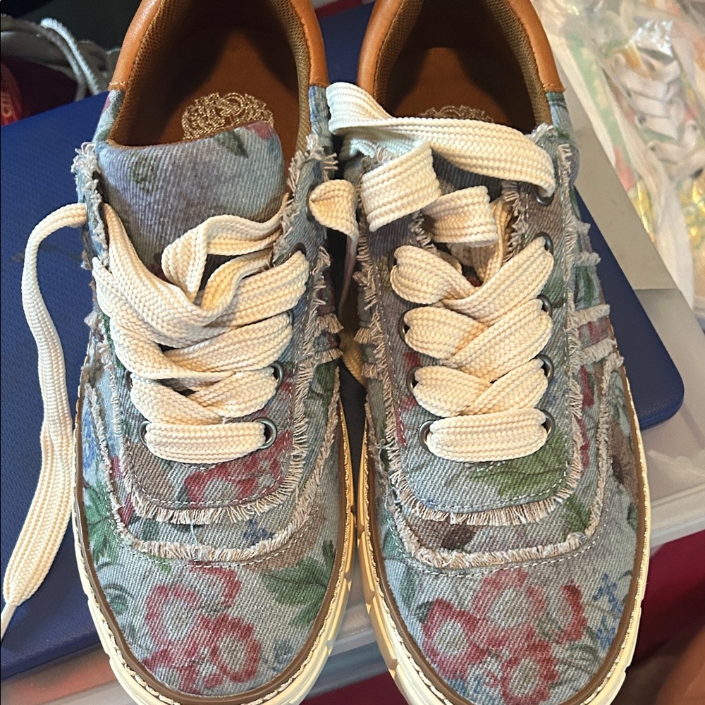 Shoes with White Laces